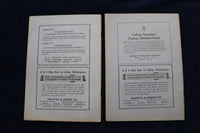 1929 THE AMERICAN MATHEMATICAL MONTHLY MAGAZINE - LOT OF 8 - O 3482