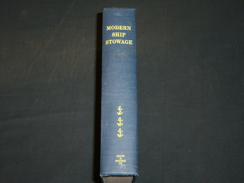 1968 MODERN SHIP STOWAGE BOOK BY JOSEPH LEEMING - HANDLING CARGO - KD 5947