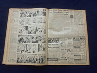 1958 JUNE 16 BOSTON RECORD AMERICAN NEWSPAPER-ADAMS' WIFE TELL GIFT SWAP-NP 6270