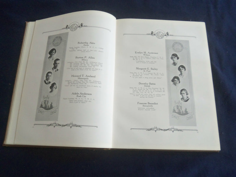 1921-1922 THE ALGOL CARLETON COLLEGE YEARBOOK - NORTHFIELD, MN - YB 2712