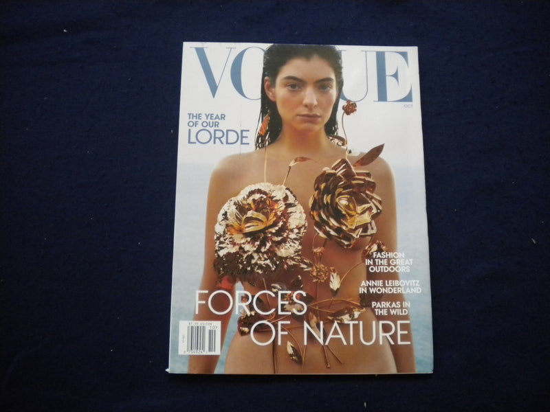 2021 OCTOBER VOGUE MAGAZINE - LORDE COVER - B 676W