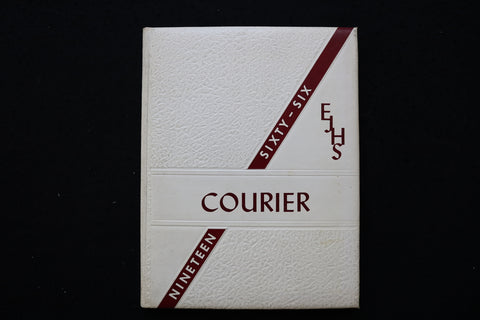 1966 COURIER EASTON JUNIOR HIGH SCHOOL YEARBOOK - EASTON, PA - YB 3493