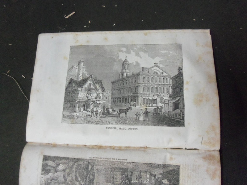 1838 THE FAMILY MAGAZINE OR MONTHLY ABSTRACT OF GENERAL KNOWLEDGE BOOK -KD 1870Q