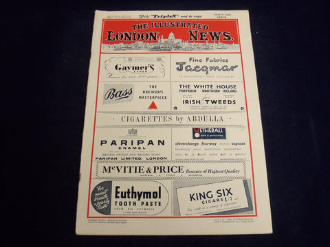 1950 MARCH 4 ILLUSTRATED LONDON NEWS MAGAZINE - ELECTION NIGHT - E 8131