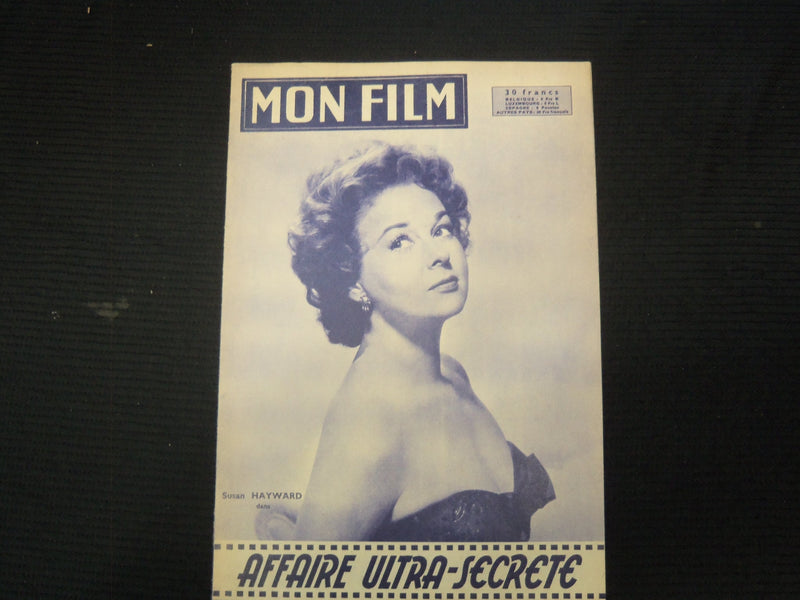 1958 MARCH 19 MON FILM FRENCH MAGAZINE - SUSAN HAYWARD - E 26181