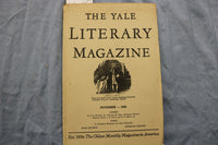 1935 NOVEMBER THE YALE LITERARY MAGAZINE - K 3230