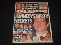 2000 FEBRUARY 29 GLOBE MAGAZINE - JOHN F. KENNEDY JR. COVER - E 15913