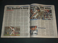 2003 JUNE 14 NEW YORK POST NEWSPAPER - ROGER CLEMENS WINS 300TH GAME - NP 4149