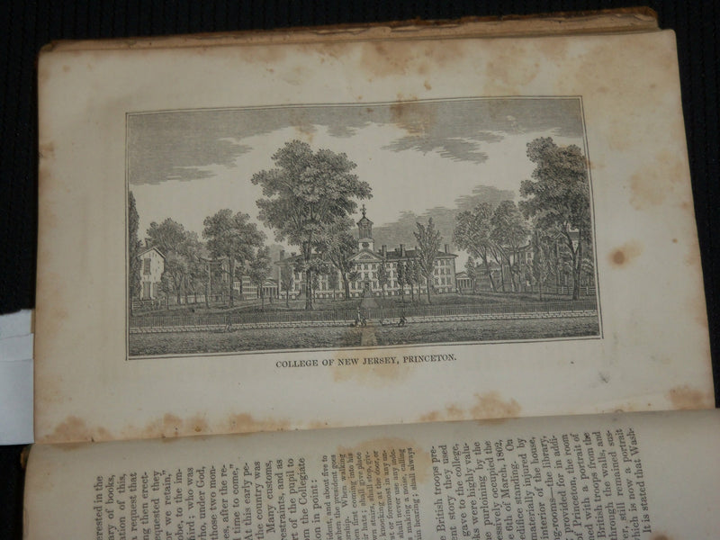 1844 HISTORICAL COLLECTIONS OF THE STATE OF NEW JERSEY BY JOHN BARBER - KD 7355