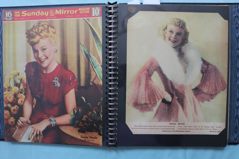 MOVIE STAR MAGAZINE PHOTO ALBUM- DAVID JANSSEN-MARTHA HYER-CHARLTON HESTON - #30