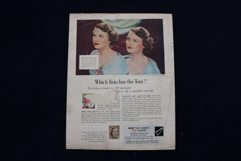 1950 JULY MODERN SCREEN MAGAZINE - BETTY GRABLE COVER - E 12748
