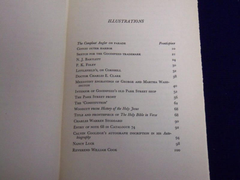 1937 YANKEE BOOKSELLER HARDCOVER BOOK BY CHARLES E. GOODSPEED - KD 2058J