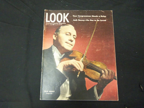 1945 MAY 15 LOOK MAGAZINE - JACK BENNY - GREAT PHOTOS & ADS - ST 2011
