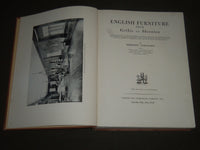 1937 ENGLISH FURNITURE FROM GOTHIC TO SHERATON BY HERBERT CESCINSKY - I 545