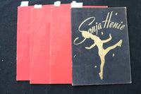 1942-1948 SONJA HEINE HOLLYWOOD ICE REVUE PROGRAMS - LOT OF 4 - K 2249