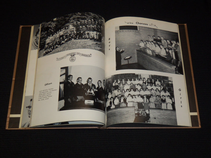 1962 HOUSTONIAN HOUSTON HIGH SCHOOL YEARBOOK - HOUSTON, OHIO - YB 2000