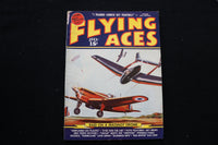 1940 JULY FLYING ACES MAGAZINE - RAID ON A MAGINOT DROME COVER - ST 1011O