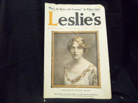 1913 NOVEMBER 27 LESLIE'S WEEKLY MAGAZINE - THE WHITE HOUSE BRIDE - ST 1255