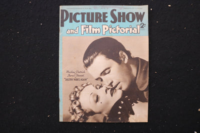 1940 APRIL 13 PICTURE SHOW MAGAZINE - MARLENE DIETRICH-JAMES STEWART COVER - E 2