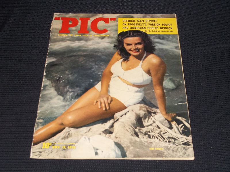 1941 NOVEMBER 11 PIC MAGAZINE - JANE RUSSELL FRONT COVER - E 20593