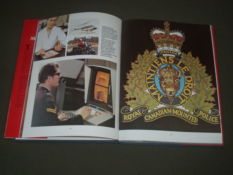1984 THE MOUNTIES BY JIM LOTZ HARDCOVER BOOK - GREAT PRINTS - I 1534
