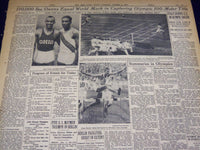 1935 AUG 4 NEW YORK TIMES - OWENS EQUALS WORLD 100 METER RECORD - NT 1932