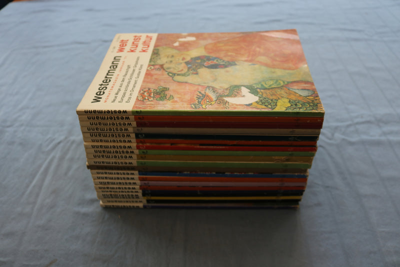 1971-1973 WESTERMANN MONATSMAGAZIN MAGAZINE - LOT OF 20 - GERMAN TEXT - O 3339
