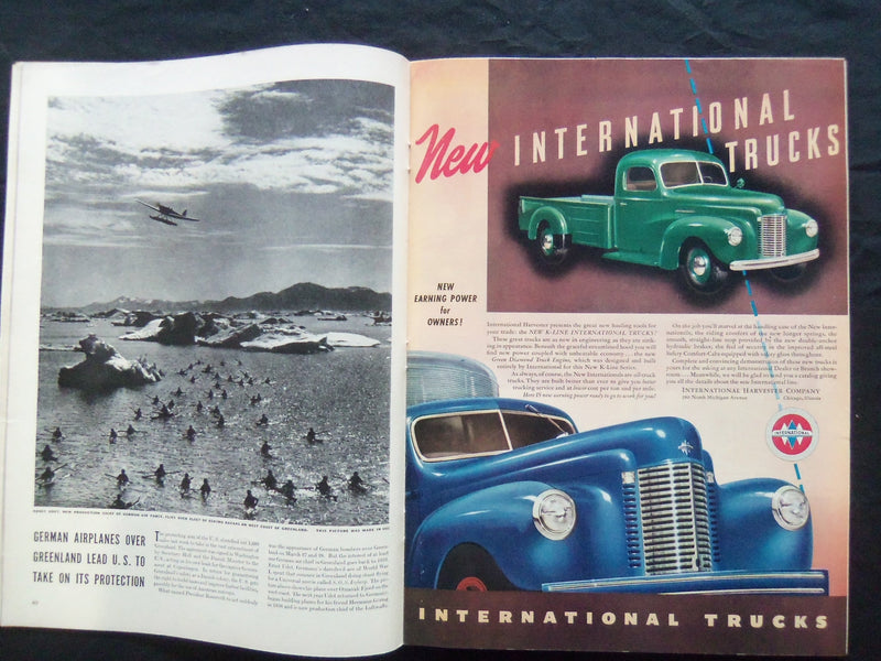 1941 APRIL 21 LIFE MAGAZINE - U.S CAVALRYMAN - L 231