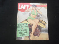 1950 MAY LAFF MAGAZINE - JACKIE WALDRON COVER - SHIRLEY BUCANAN INSIDE - J 7784