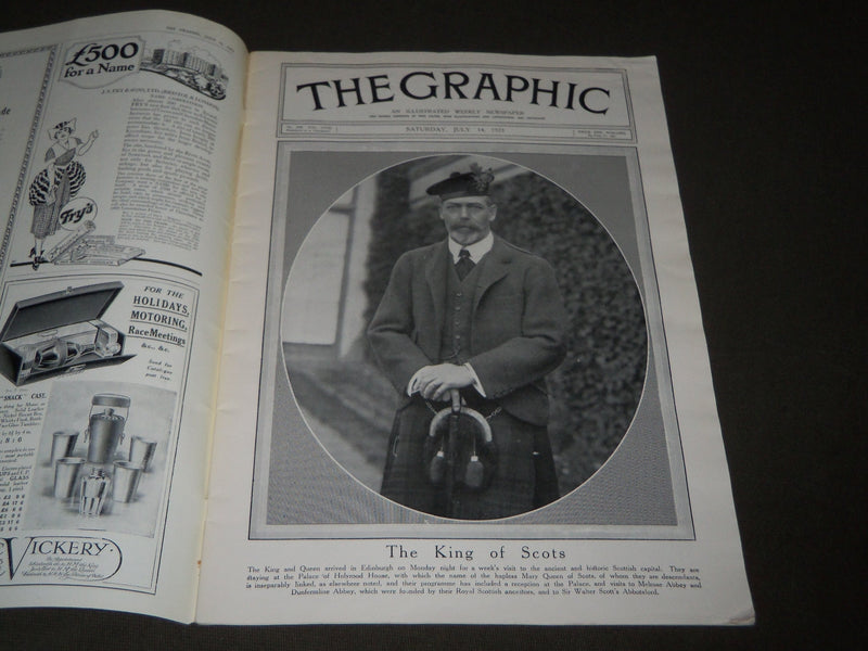 1923 JULY 14 THE GRAPHIC MAGAZINE - GREAT PHOTOS - J 2773