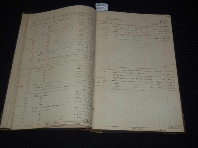 1866-1889 EDWARD B. GARRIGUES CASH BOOK - PHILADELPHIA - #241