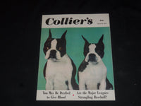 1951 MARCH 10 COLLIER'S MAGAZINE - MAJOR LEAGUES STRANGLING BASEBALL?- SP 8373