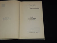 1958-1961 FRANZ KAFKA BOOK LOT OF 2 - EINE BIOGRAPHIE -DIE EZRAHLUNGEN- KD 6494A