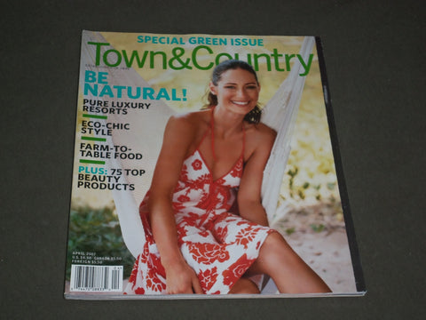 2007 APRIL TOWN & COUNTRY MAGAZINE - COVER - SP 2712