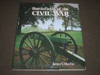 1990 BATTLEFIELDS OF THE CIVIL WAR BY JAMES V. MURFIN HARDCOVER BOOK - I 1266