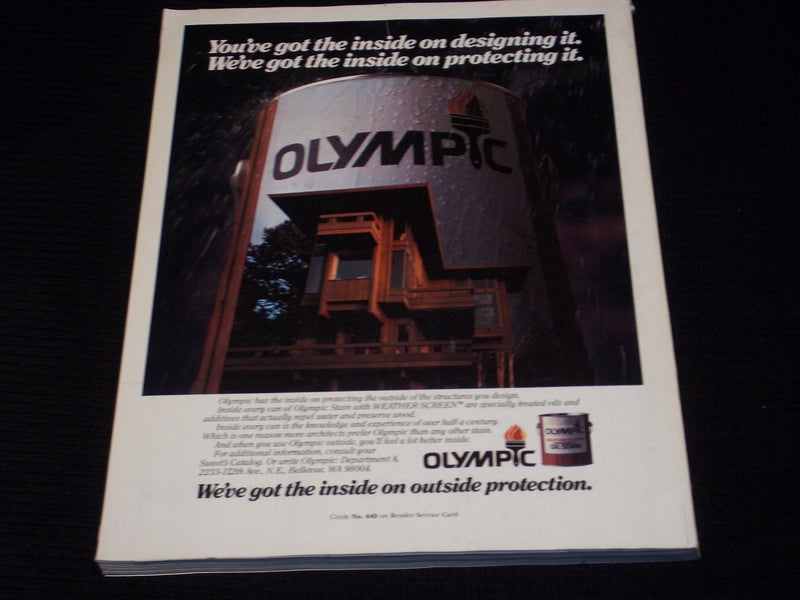 1983 MAY PROGRESSIVE ARCHITECTURE MAGAZINE - JAPANESE ARCHITECTURE - E 4094
