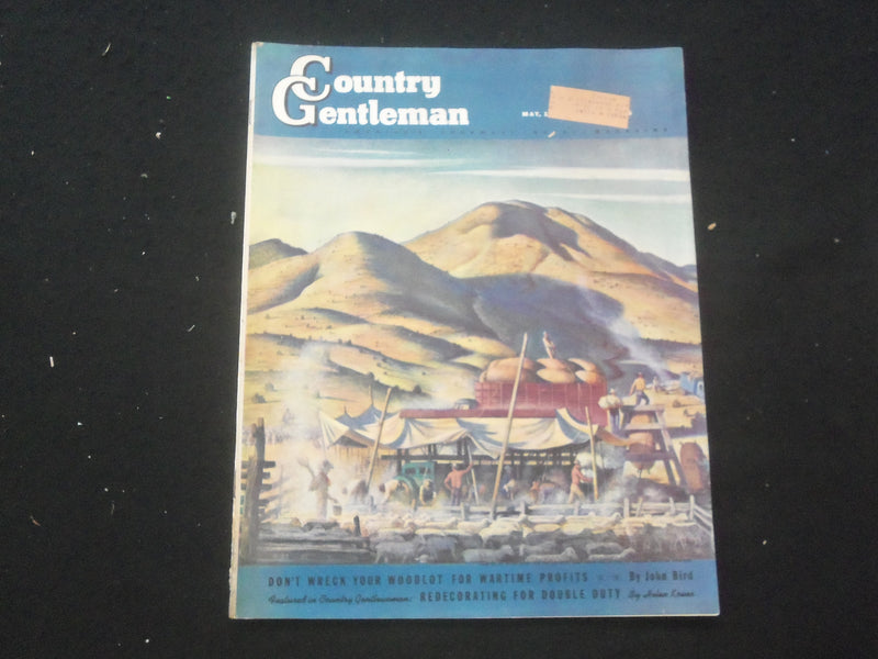 1942 MAY COUNTRY GENTLEMAN MAGAZINE -ILLUSTRATED COVER, STORIES & ADS - SP 8013V