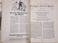 1930 NORTH AMERICAN REVIEW LOT OF 12 COMPLETE YEAR - STORIES/ARTICLES - WR 652
