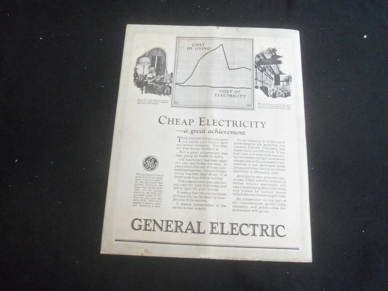 1925 JULY SCIENTIFIC AMERICAN MAGAZINE - IN THE WAKE OF KING TIDE - B 5535P