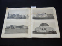 1933 CHICAGO'S CENTURY OF PROGRESS SOFTCOVER BOOK - GREAT PHOTOS - J 7294