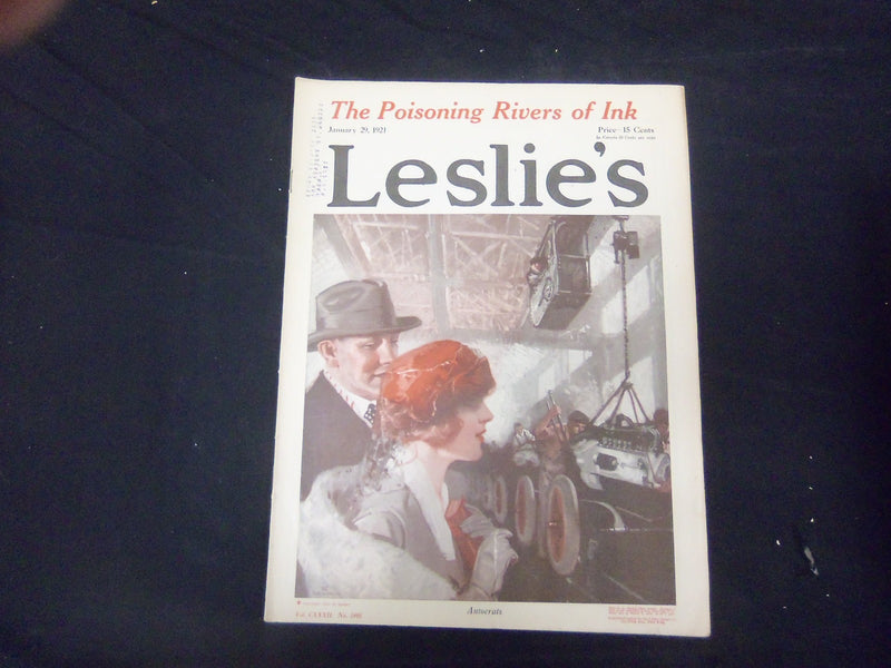 1921 JANUARY 29 LESLIE'S WEEKLY MAGAZINE - AUTOCRATS - ST 2320