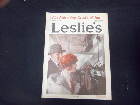 1921 JANUARY 29 LESLIE'S WEEKLY MAGAZINE - AUTOCRATS - ST 2320