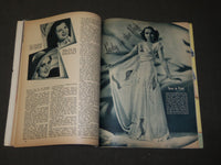 1942 AUGUST PHOTOPLAY MOVIE MIRROR MAGAZINE - AMERICAN FLAG COVER - M 275