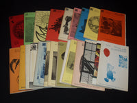 1970-1974 THE GLASS WORKSHOP - STAINED GLASS JOURNAL LOT OF 23 ISSUES - O 1635