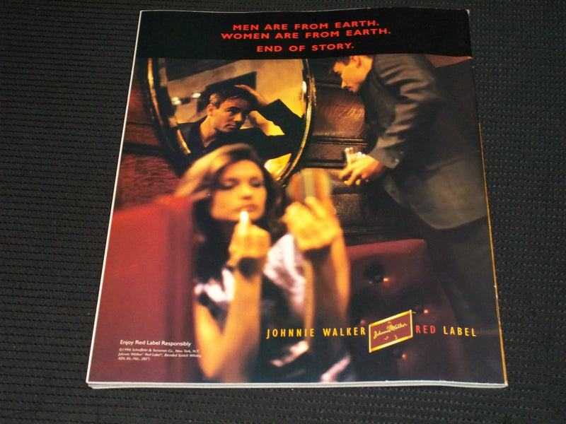1996 DECEMBER SPY MAGAZINE - BRUCE WILLIS & DEMI MOORE FRONT COVER - E 17148