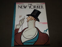 1966 FEBRUARY 26 NEW YORKER MAGAZINE FRONT COVER ONLY BY REA IRVIN - ART DECO
