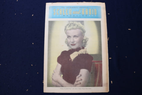 1937 DEC 12 SCREEN & RADIO MAGAZINE - GINGER ROGERS & F. MARCH COVERS - E 23073