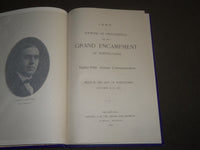 1914-1918 I. O. O. F. GRAND ENCAMPMENT OF PENNSYLVANIA BOOK LOT OF 3 - KD 4930