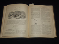 1884 EDWIN HOUSTON'S ELEMENTS OF PHYSICAL GEOGRAPHY - COLOR MAPS - KD 7979