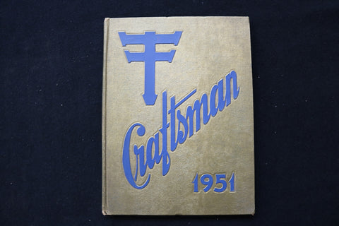 1951 THE CRAFTSMAN TILDEN TECHNICAL HIGH SCHOOL YEARBOOK - CHICAGO, IL - YB 3519